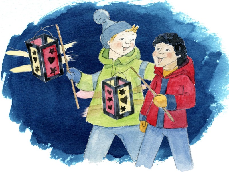 Martinsfest des Grundschulverbundes Kirchborchen-Etteln 