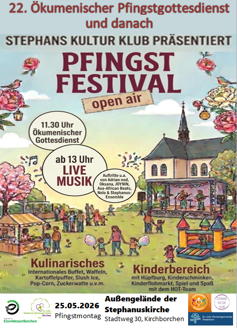 ökumenische Pfingstfest in Borchen